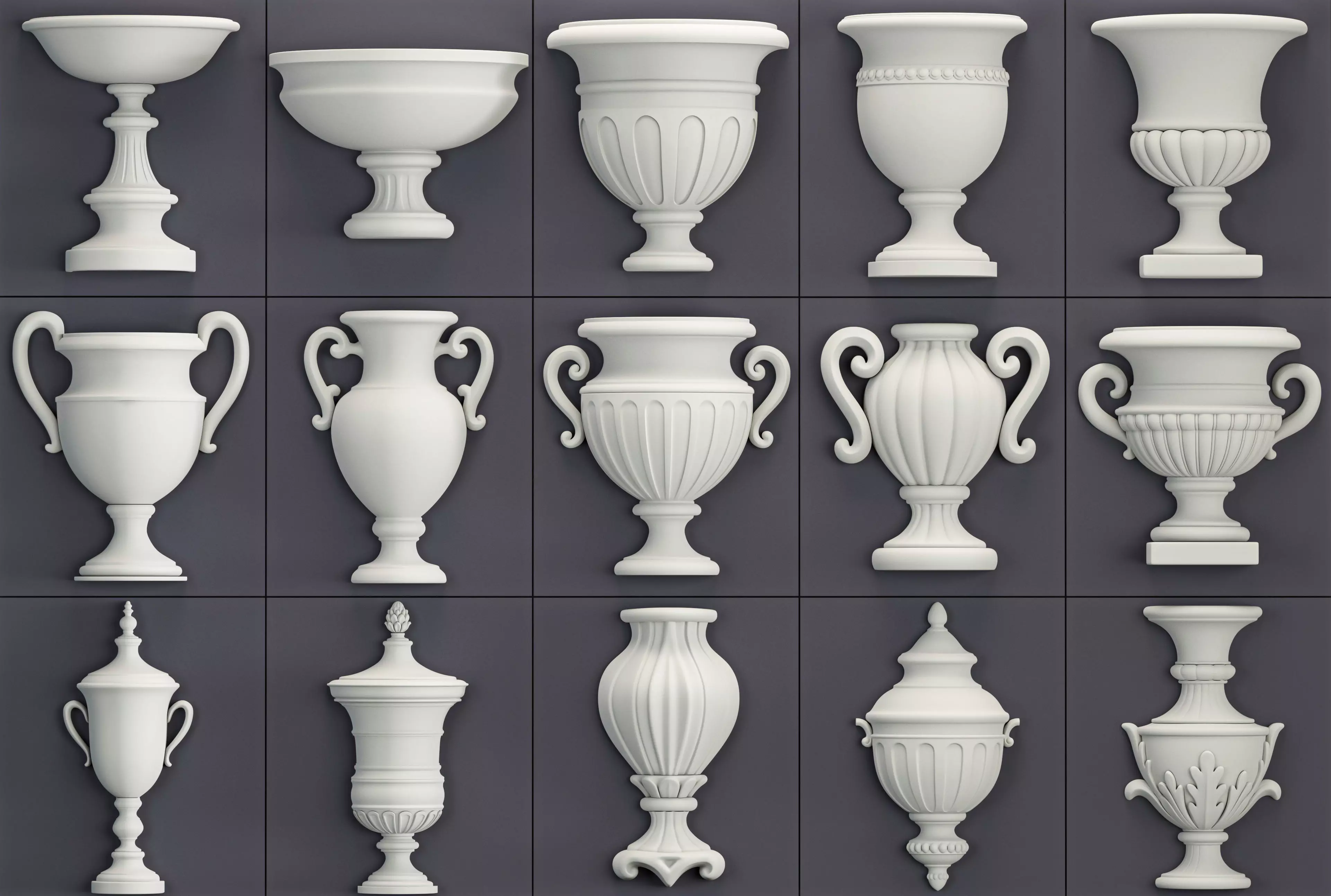 175 ARCHITECTURAL KITBASH - VOL 06 3D model_11