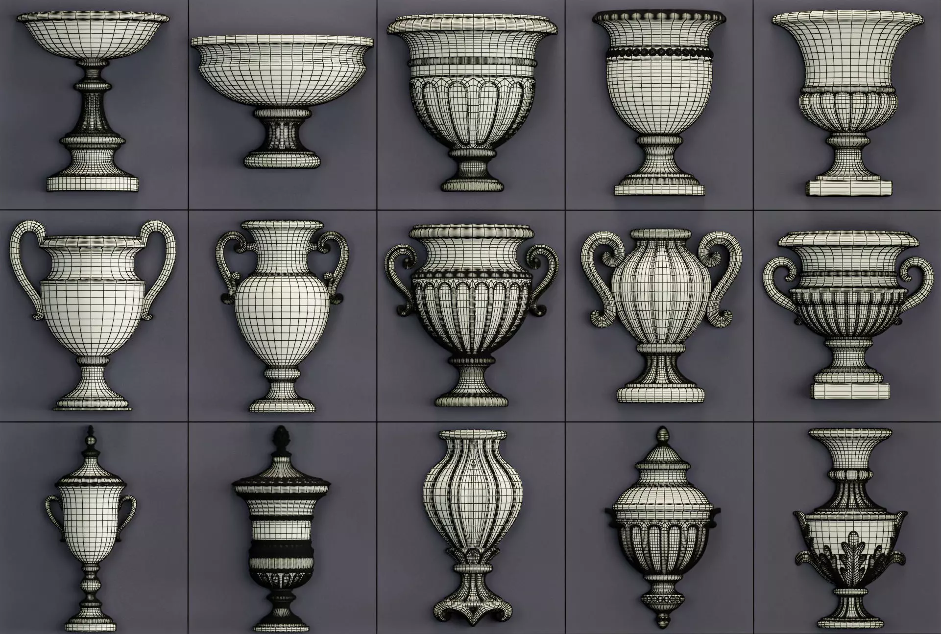 175 ARCHITECTURAL KITBASH - VOL 06 3D model_20