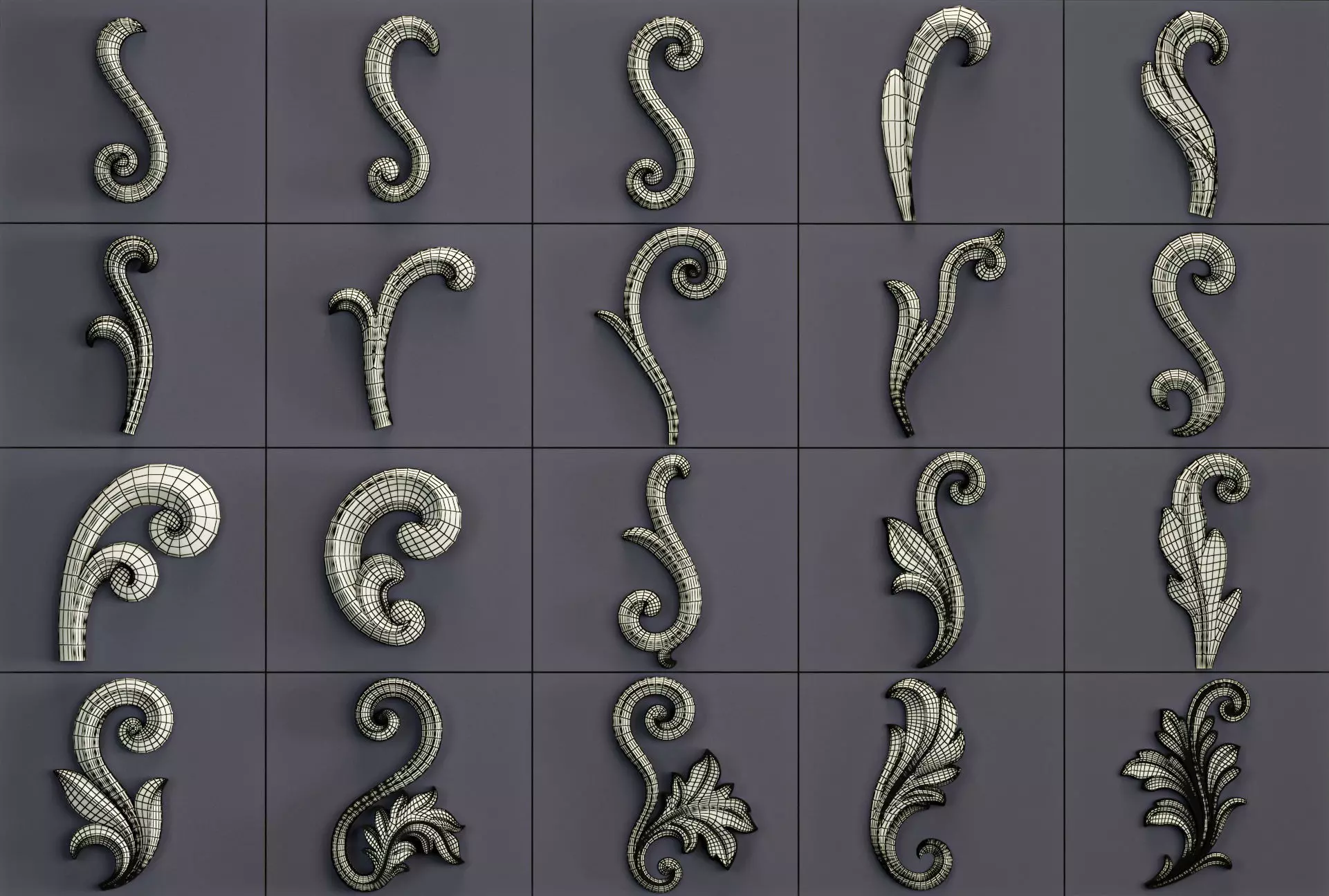 175 ARCHITECTURAL KITBASH - VOL 06 3D model_16