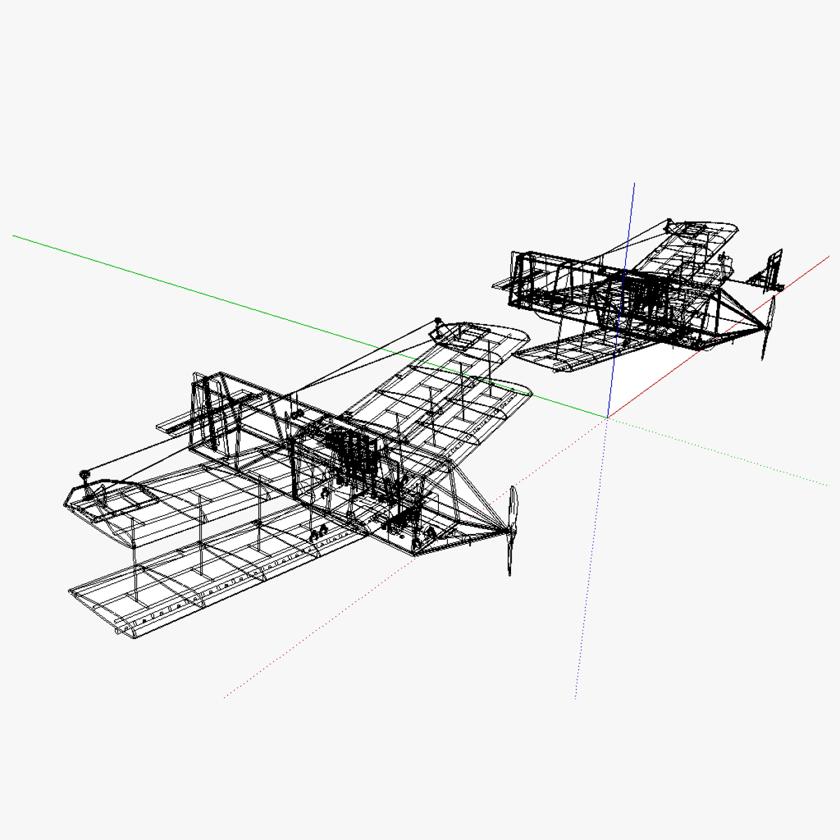 AT UAS Unmanned aerial system 3D model_5