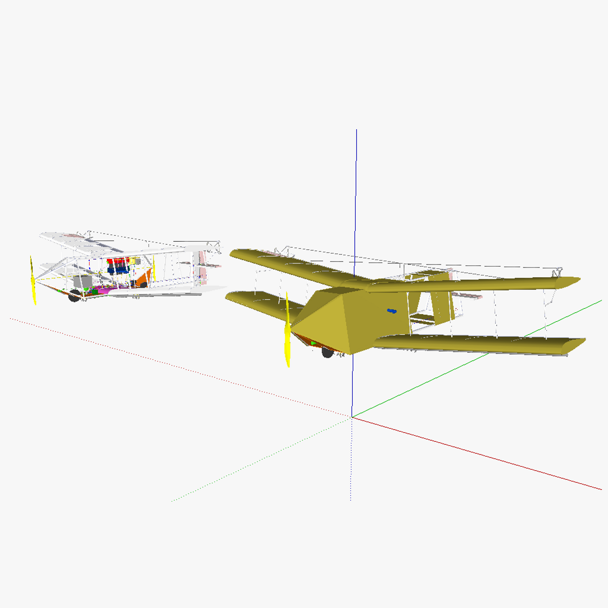 AT UAS Unmanned aerial system 3D model_1