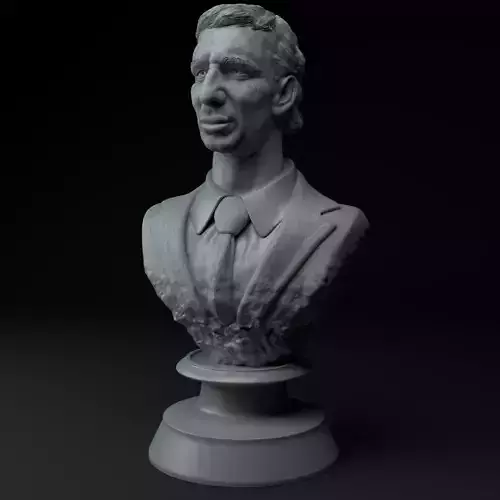 Carlos Bilardo Premium 3D Bust STL