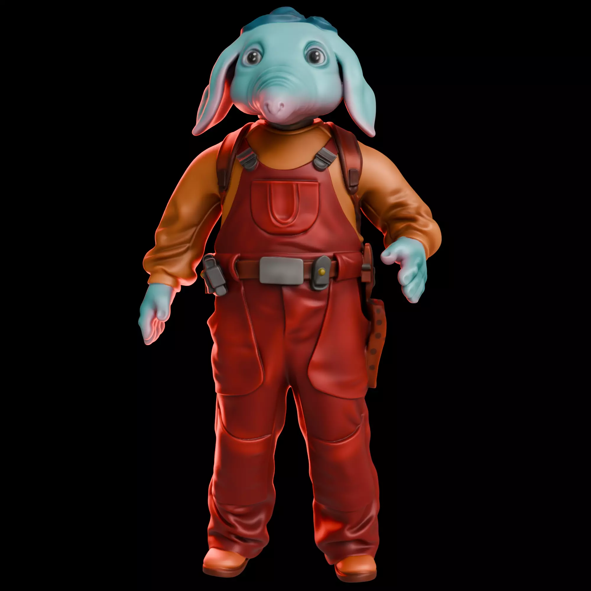 Neel - Myykian Youngling 3D print model
