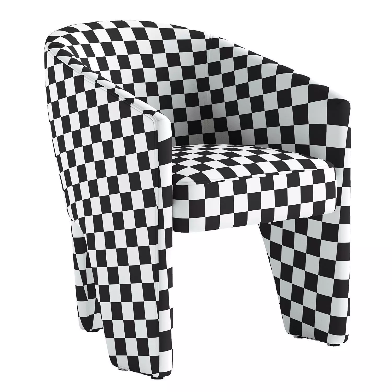 Fae Dining Chair 3D model_7