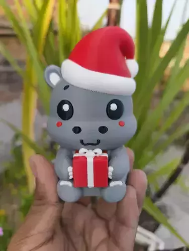 Christmas Special - Cute little Hippo