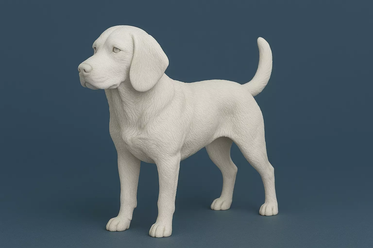 Beagle Dog 3D print model_0