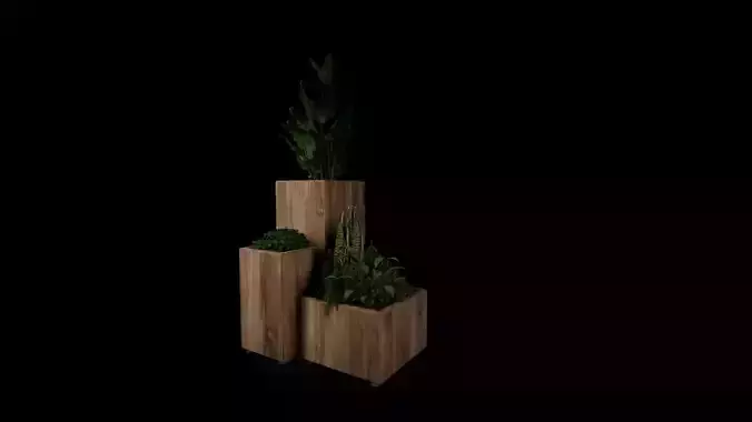 square planters