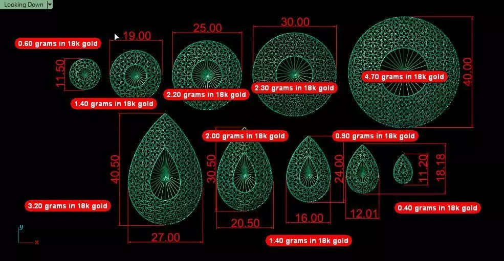 Tear and circle service parts 3D print model_5