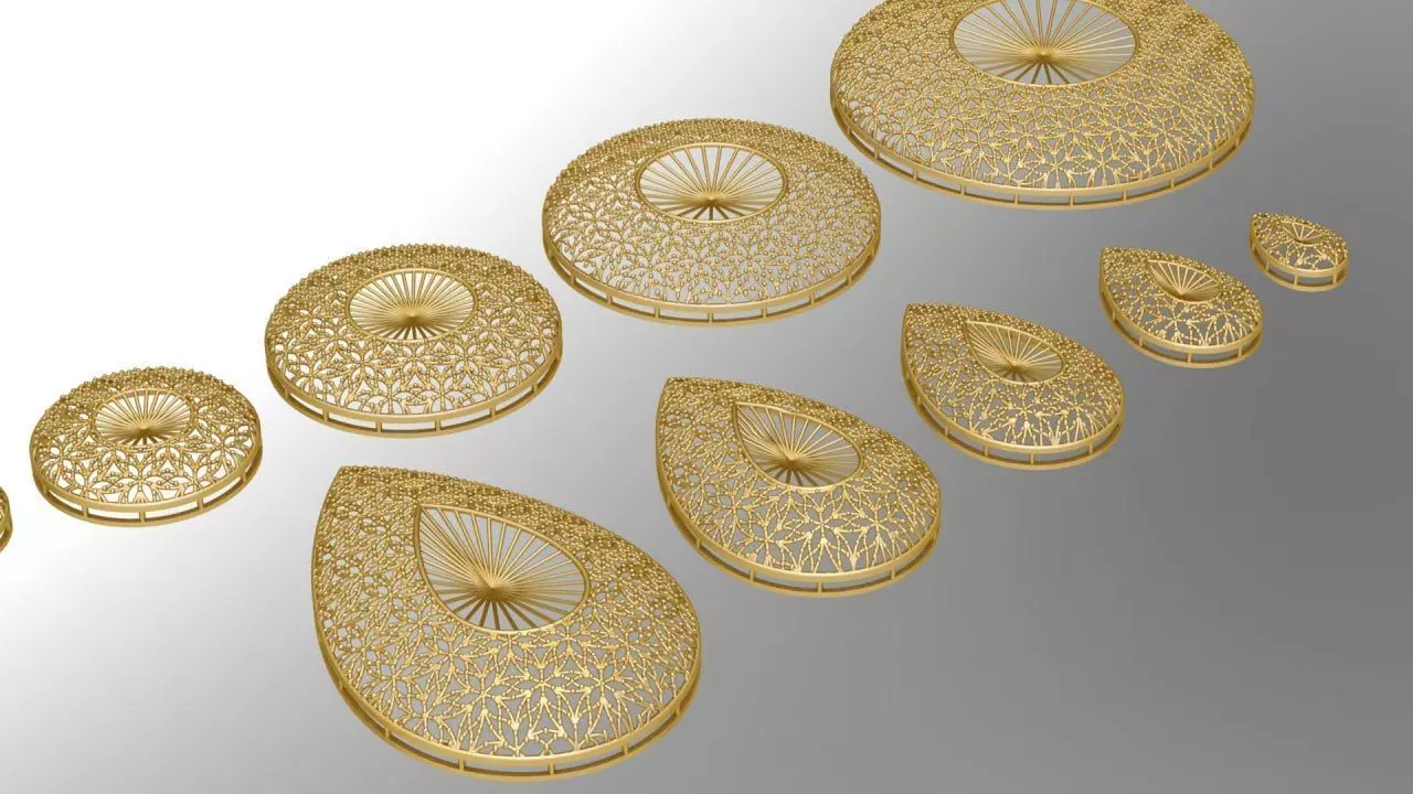 Tear and circle service parts 3D print model_1