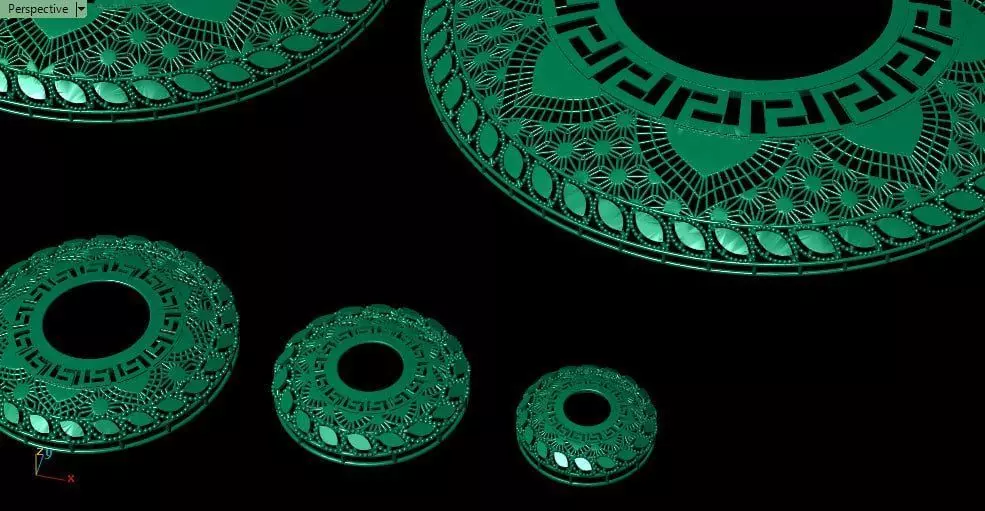 1point5 to 8 cm kurdish fusion cut service parts 3D print model_1