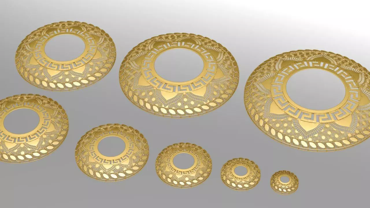 1point5 to 8 cm kurdish fusion cut service parts 3D print model_0