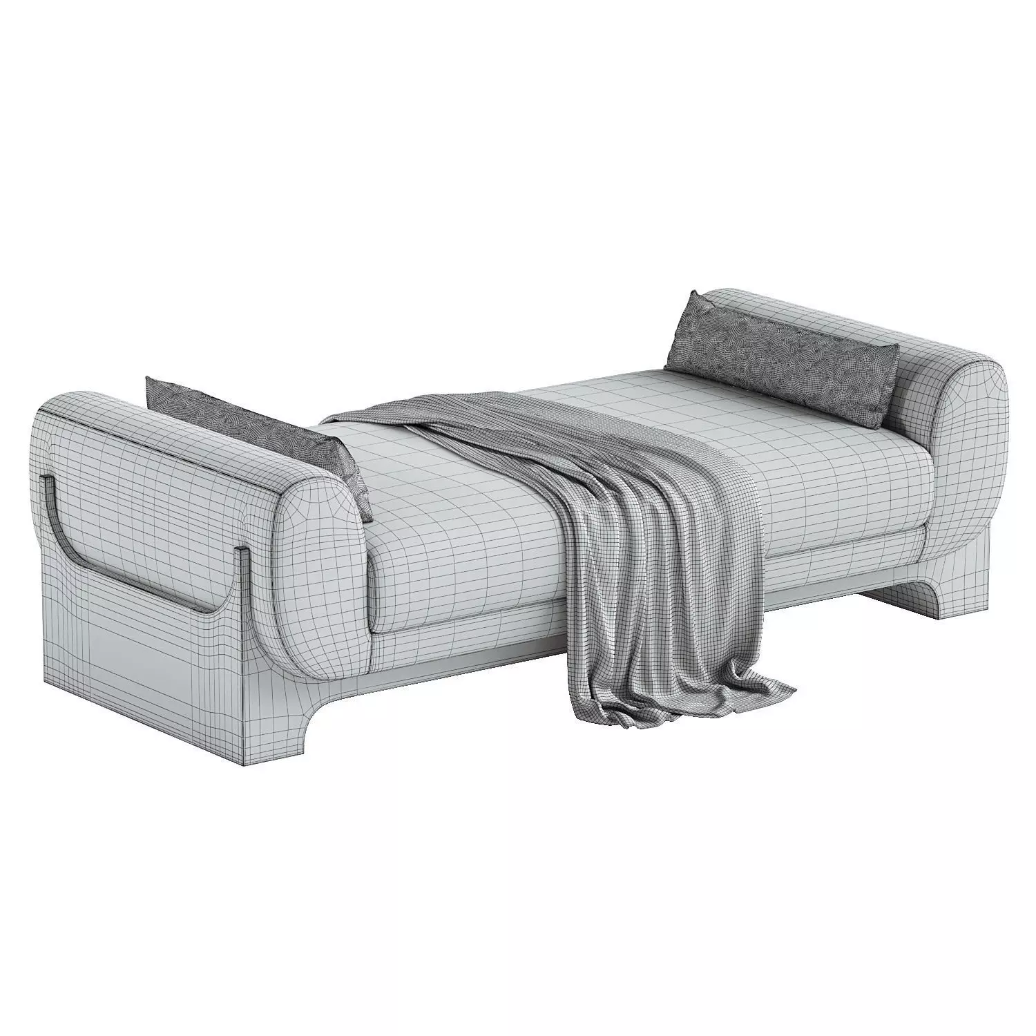 Sheba Daybed 3D model_6