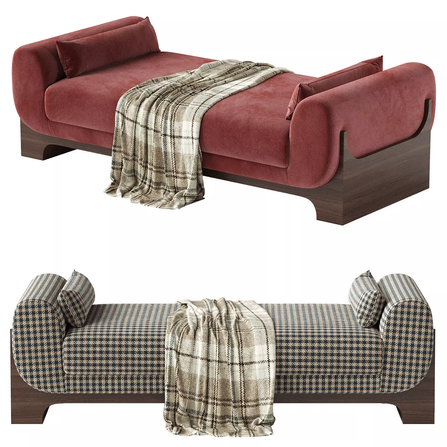 Sheba Daybed 3D model_3