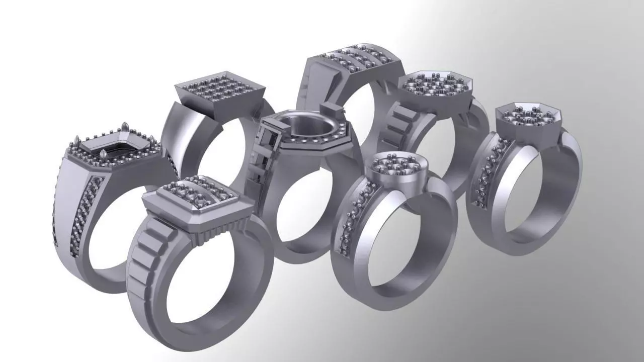 All mixed rings 2 3D print model_1