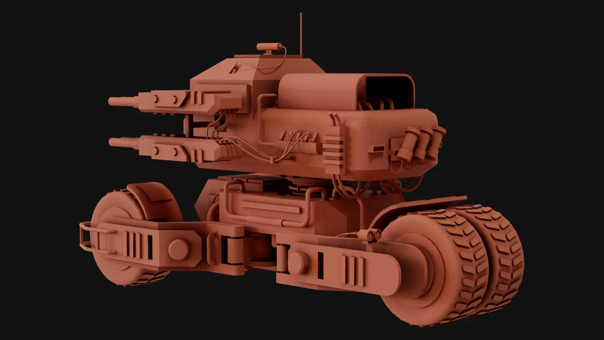 UGV Concept-2-Yellow 3D model_19