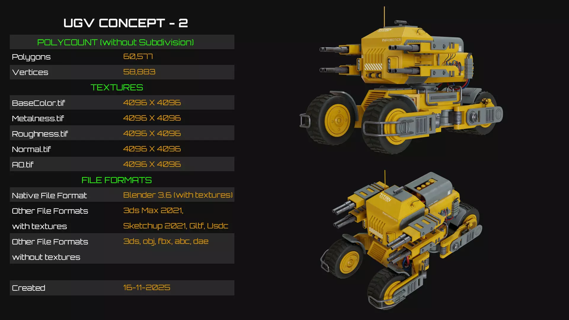 UGV Concept-2-Yellow 3D model_4