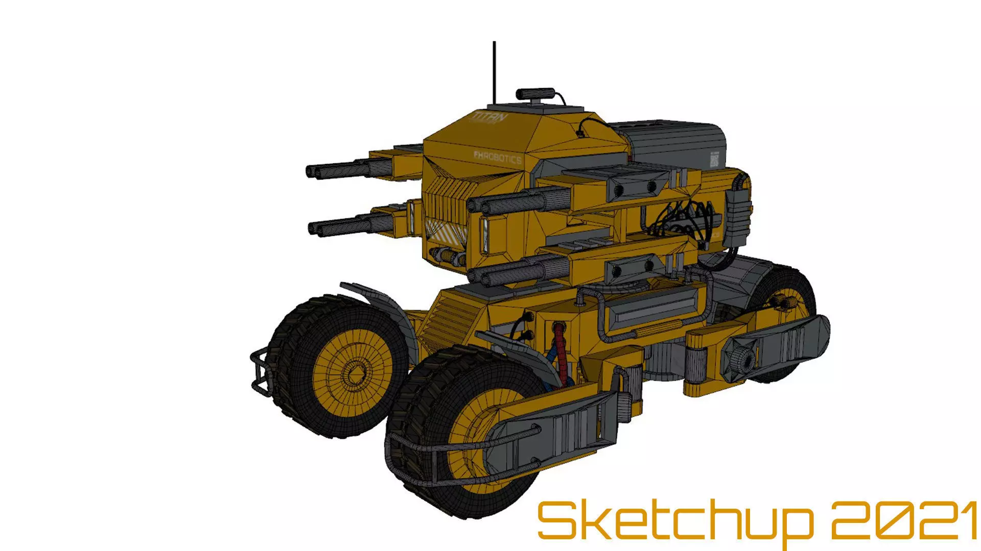 UGV Concept-2-Yellow 3D model_27