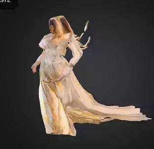 Pastoral Serenity 3D Romantic Countryside Scene -1