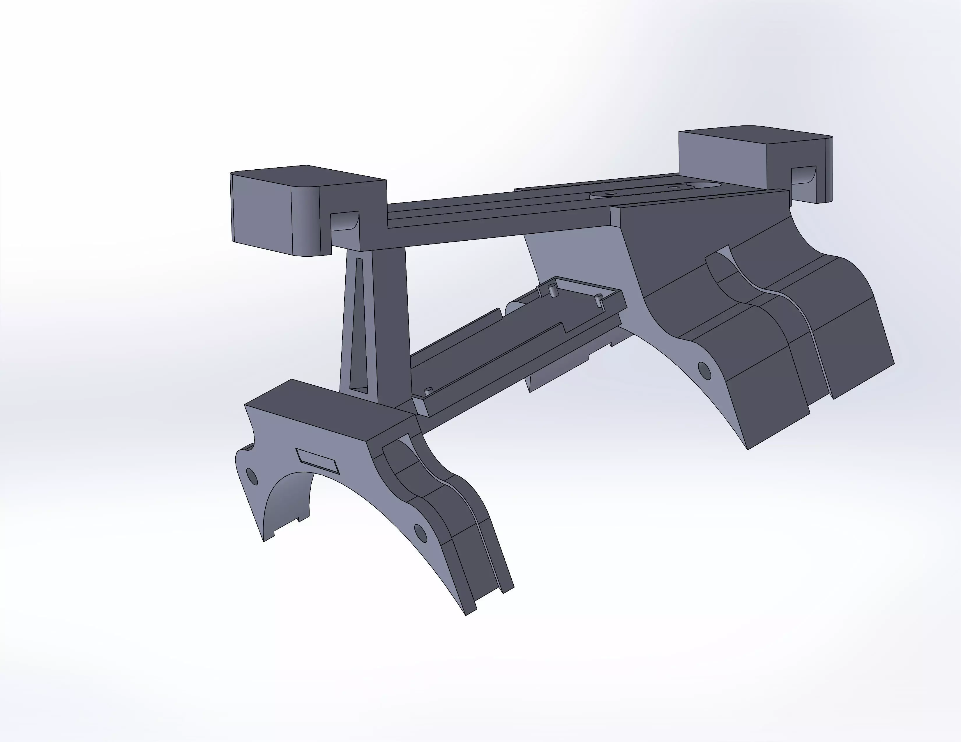 Fiber optic spool retainer for FPV 3D print model_0