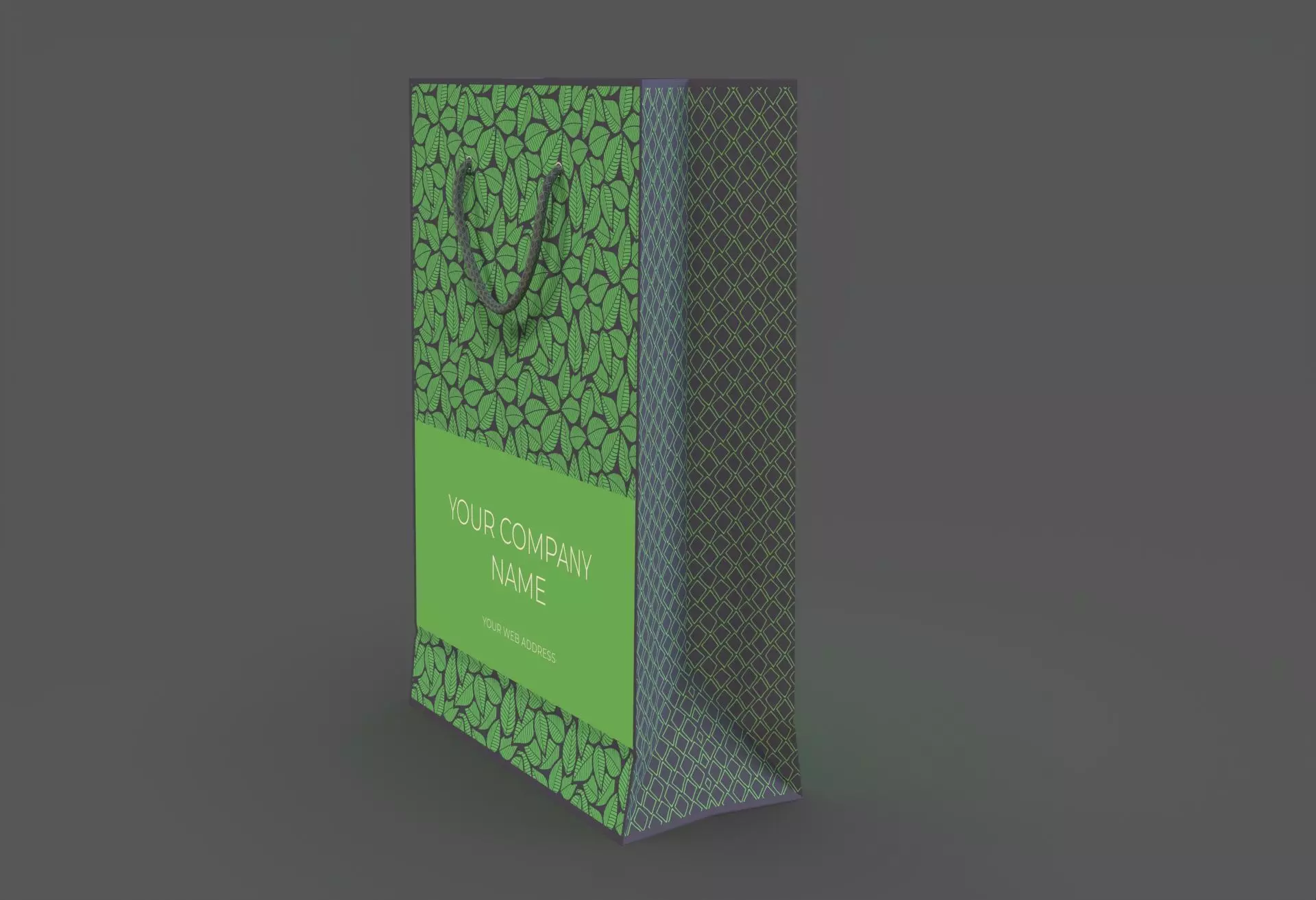 Shopping bag  3D model_3