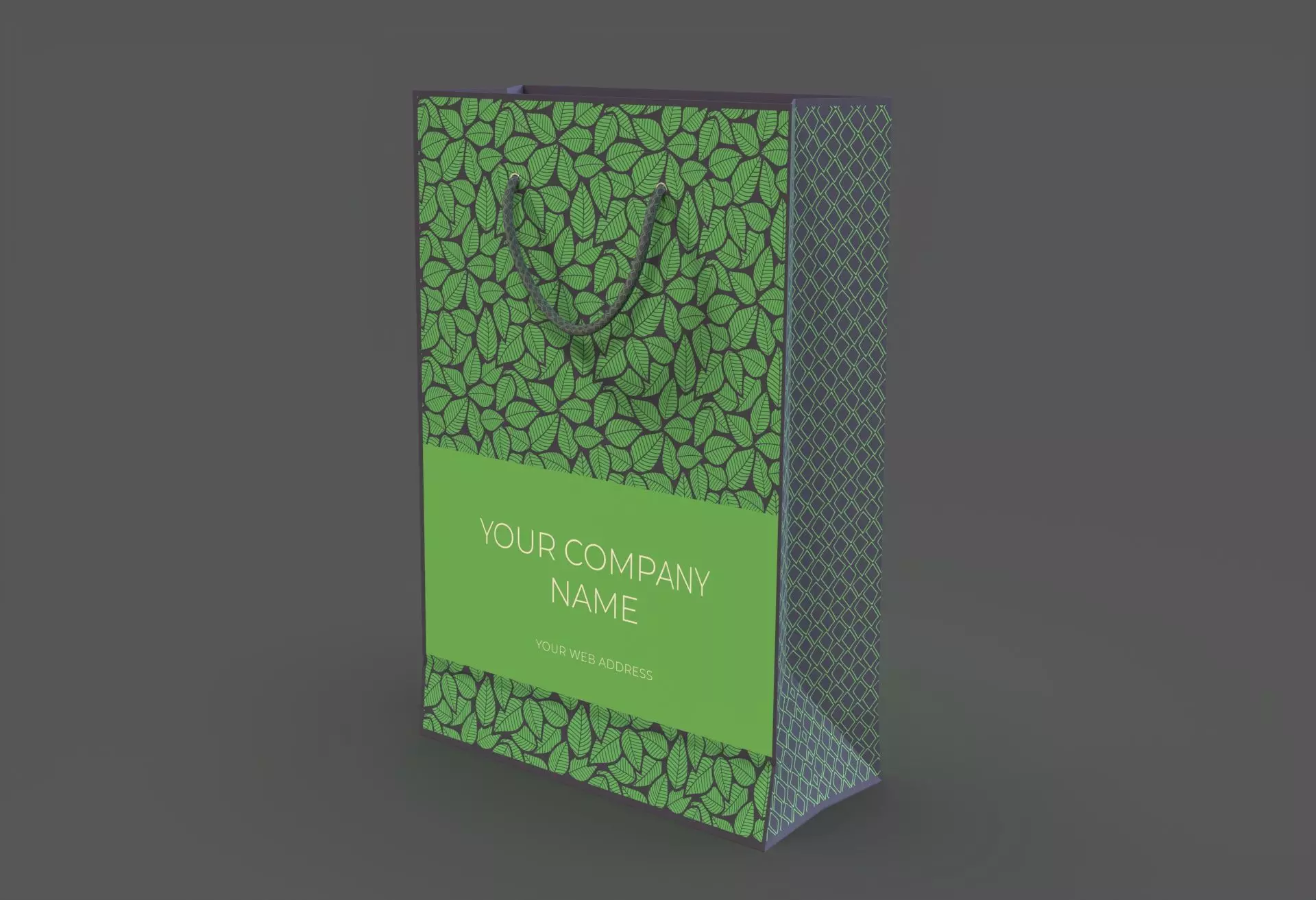 Shopping bag  3D model_1