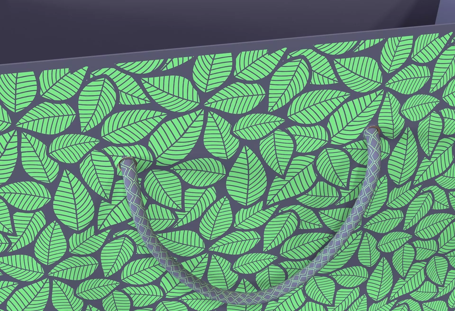 Shopping bag  3D model_5