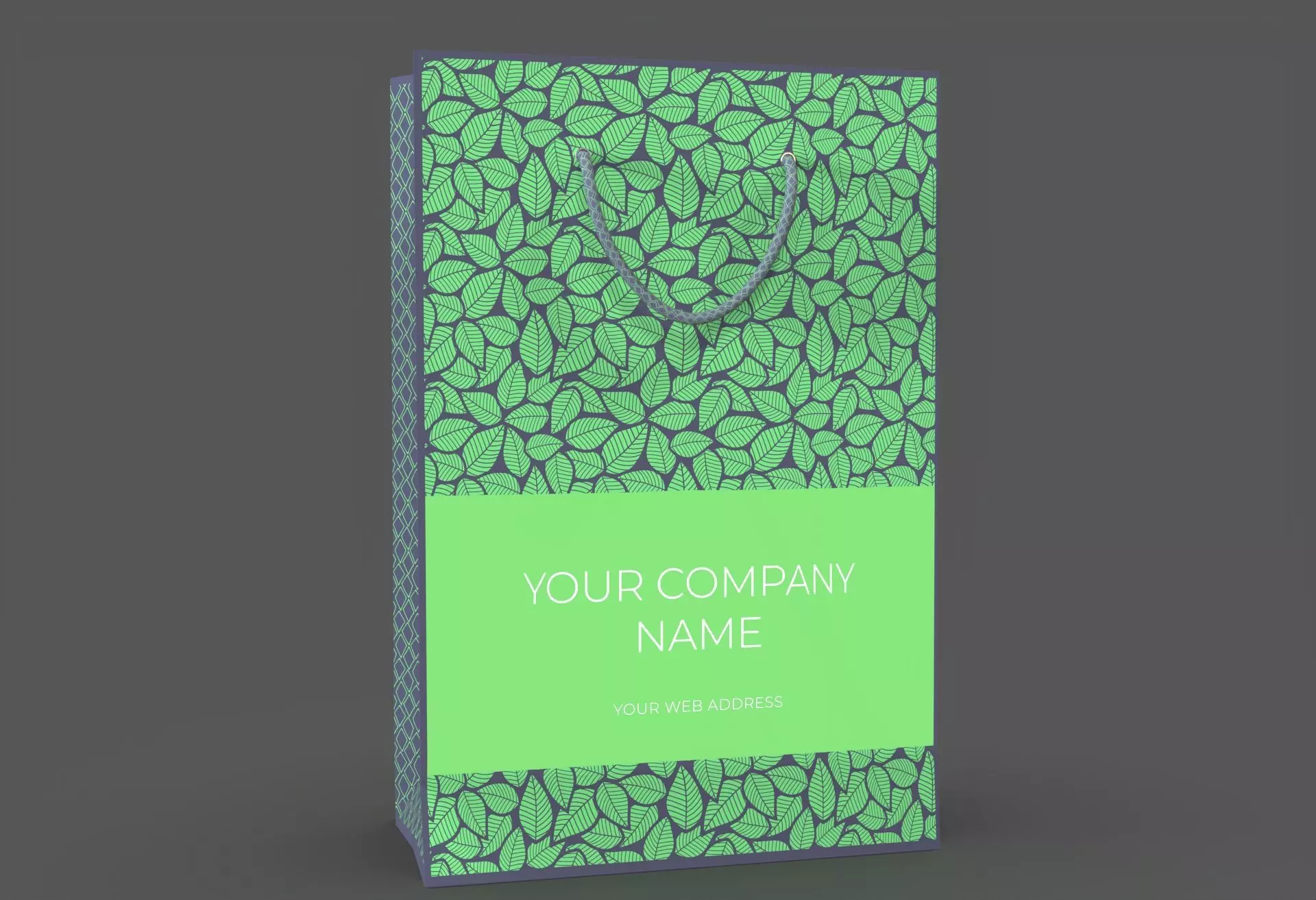 Shopping bag  3D model_4