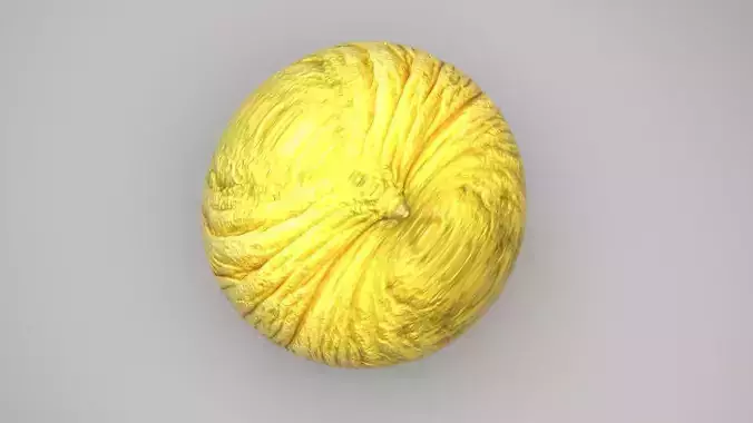 Casaba Melon 3D model 4
