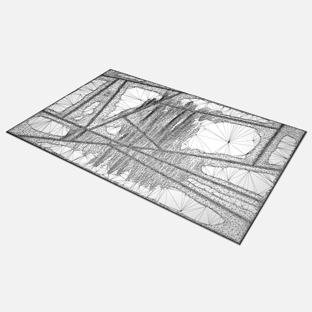 Carpet SPLIT BRIGHT Paul Smith 3D model_4