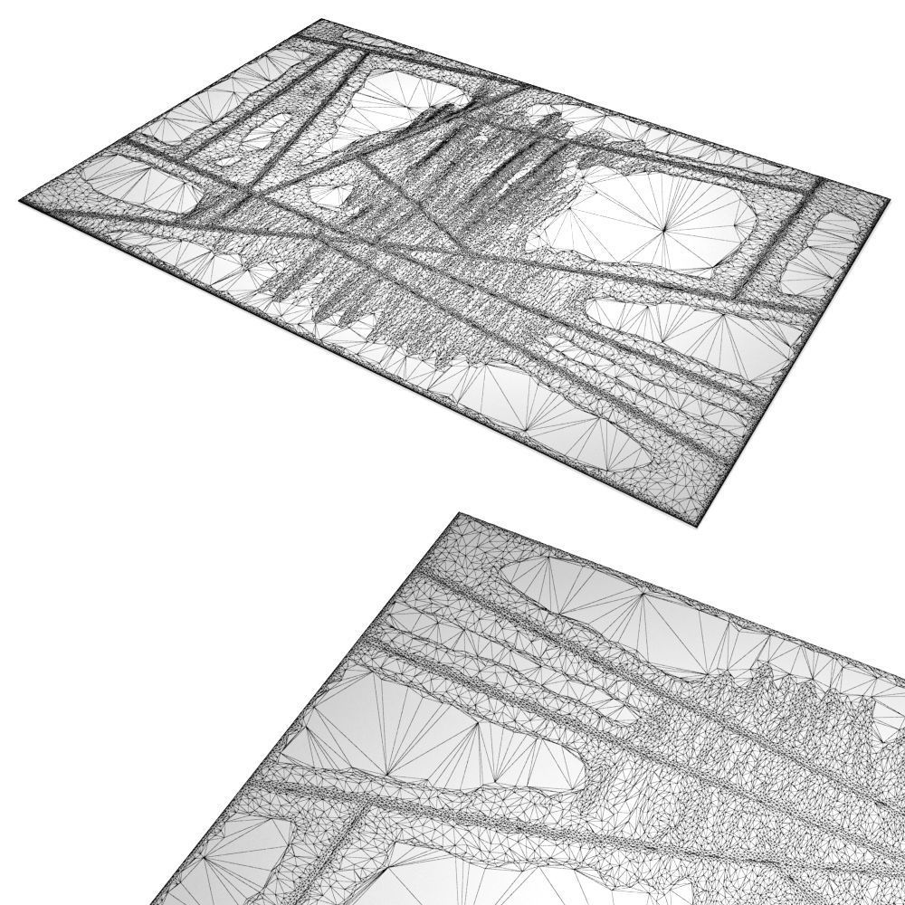 Carpet SPLIT BRIGHT Paul Smith 3D model_6