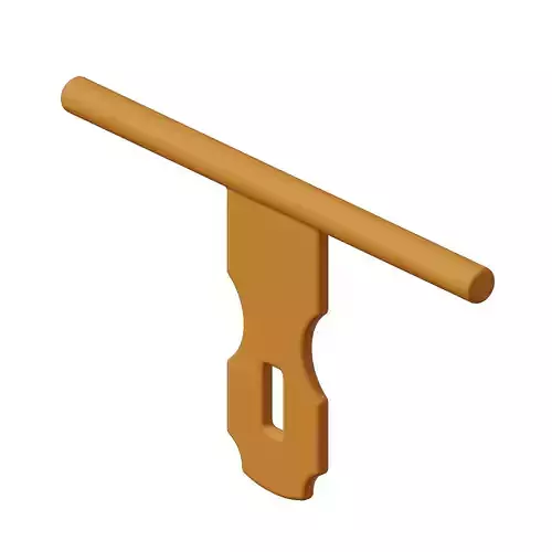 Plastic Sliding Door Latch Toy