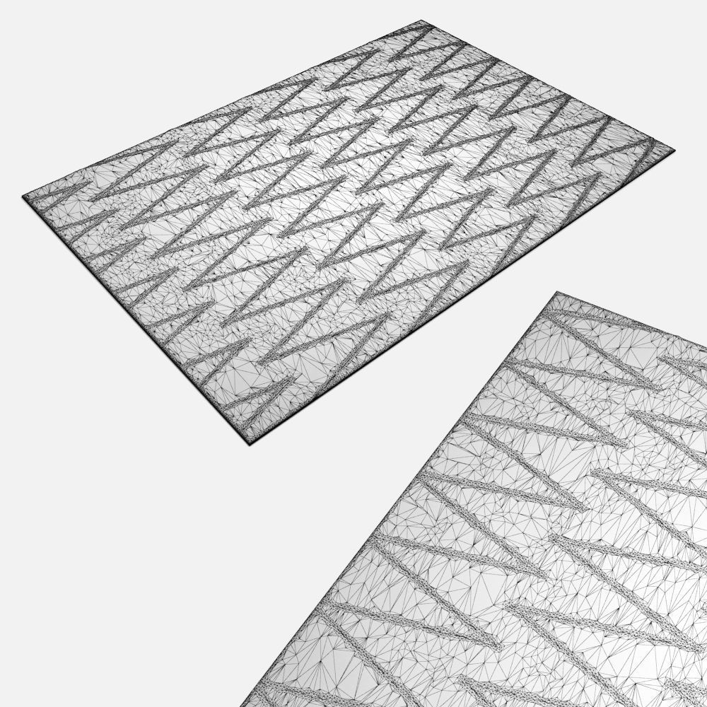Carpet dc crosland zebra-pale 3D model_7