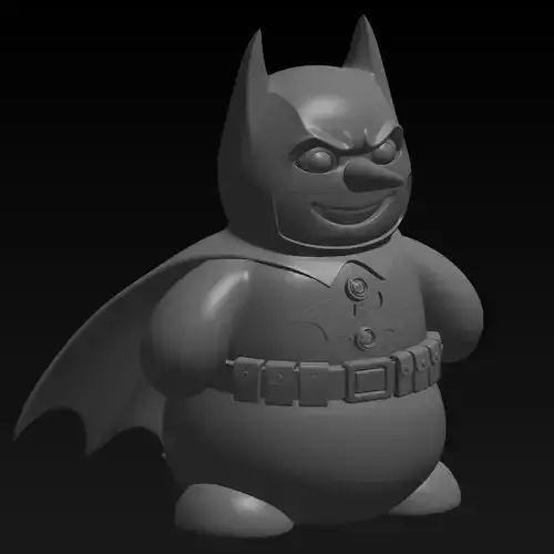 Batsnowman figure