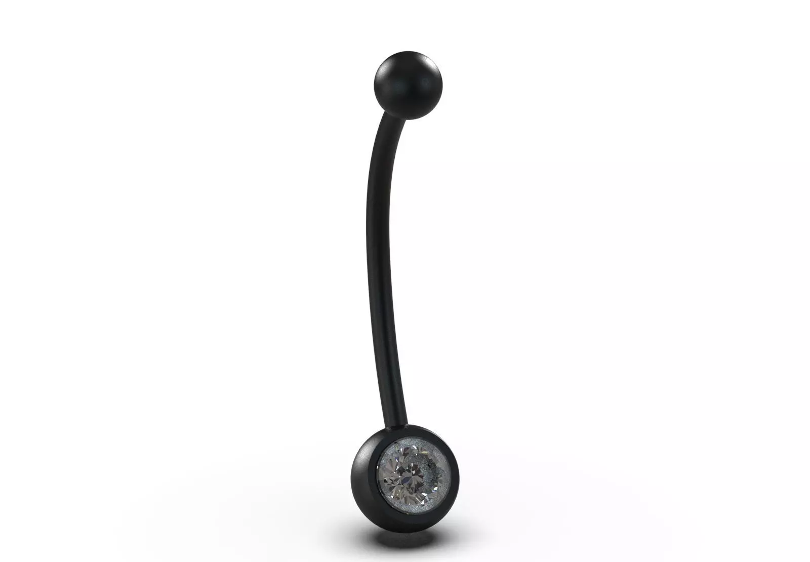 Luxurious and Fantasy Sparkle Navel STL 3D Piercing model p0003 3D print model_13