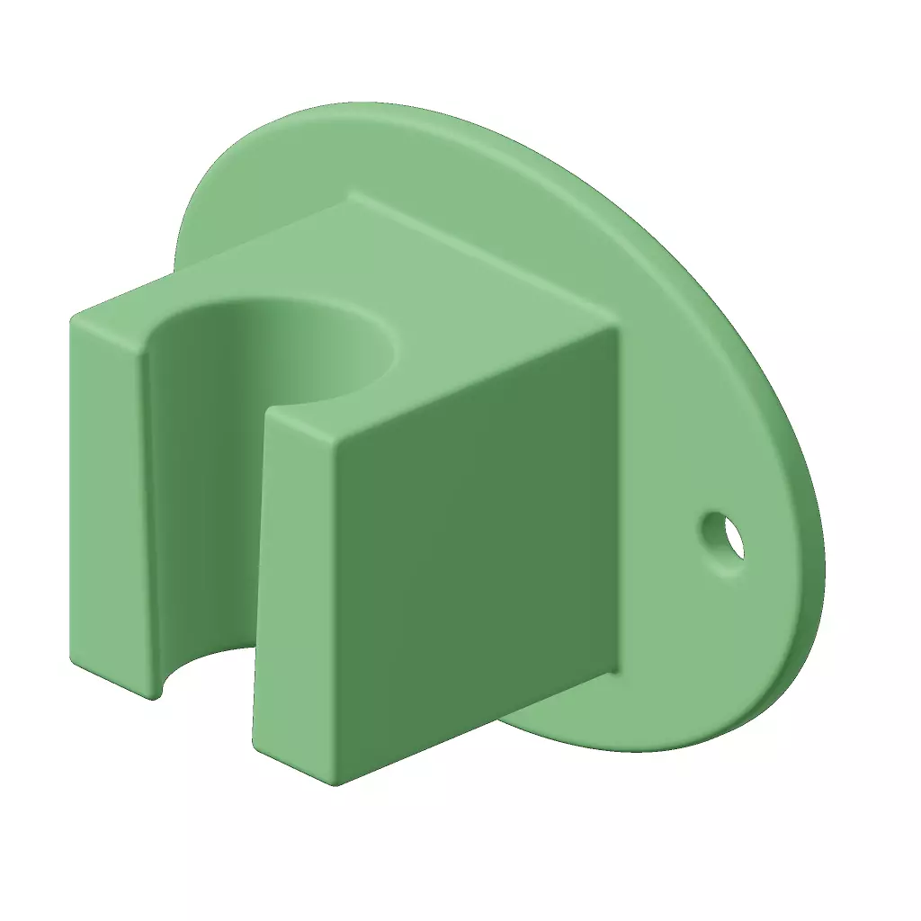 Plastic Bath Faucet Holder 3D model_0