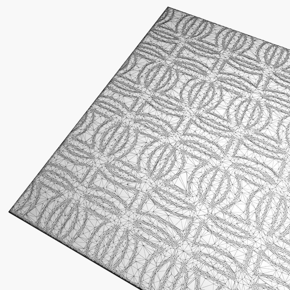 Carpet suzanne-sharp-sellarsbrook-blue-rug 3D model_5