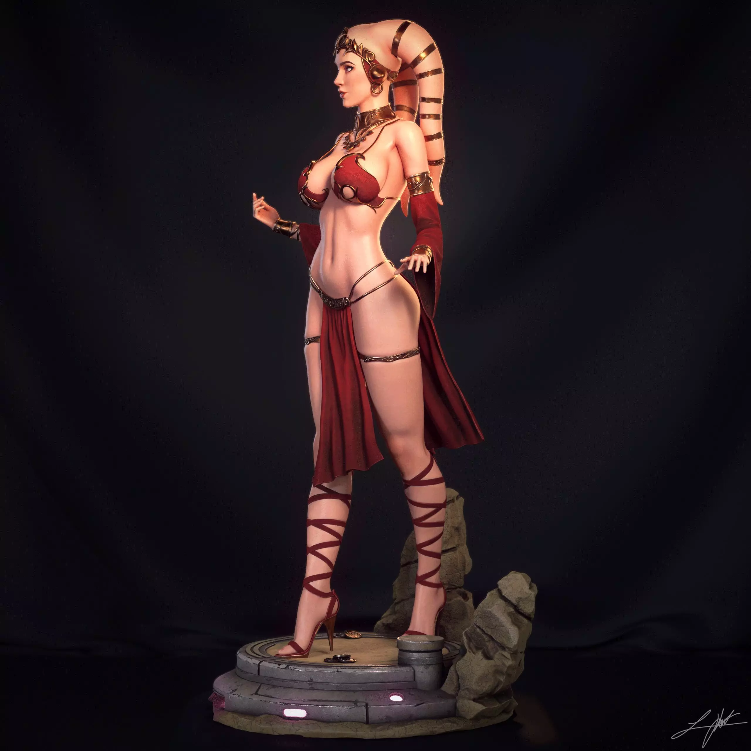Twilek Hostess 3D print model_6