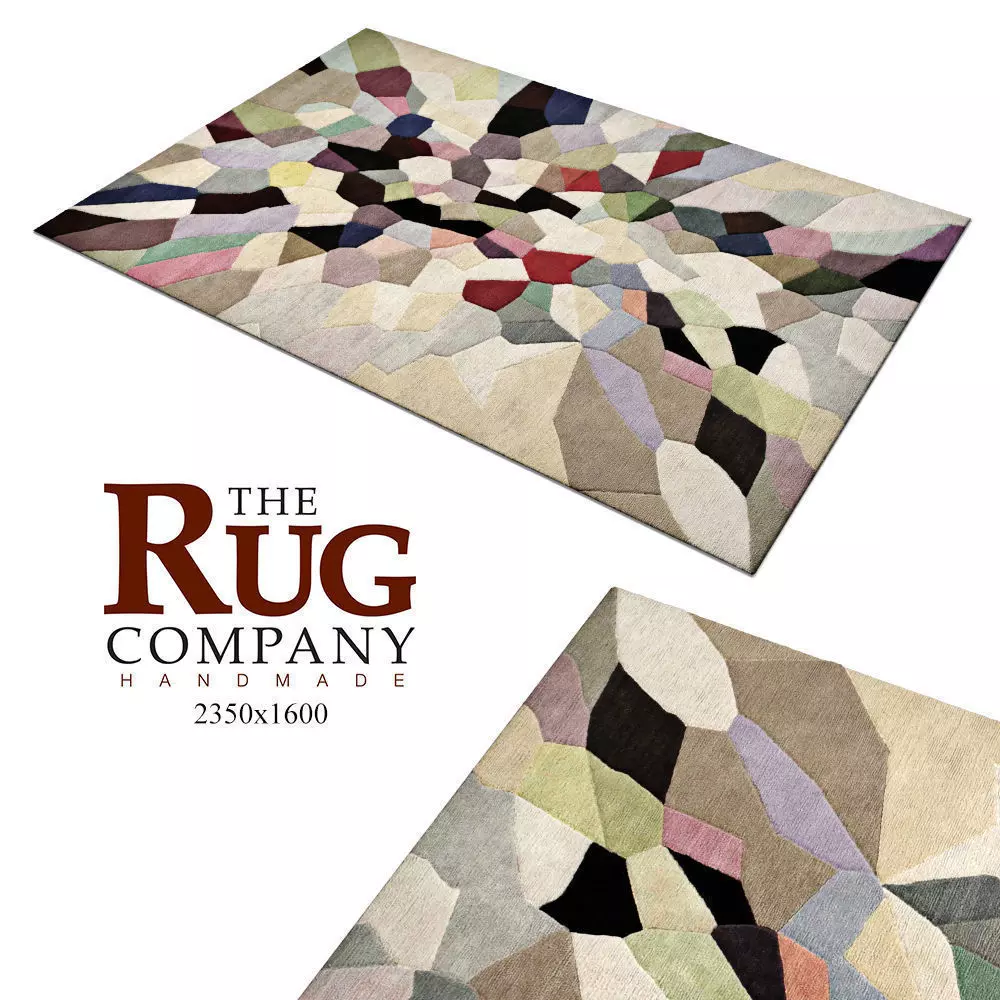 Carpet fiona-curran-pallette-rug 3D model_0