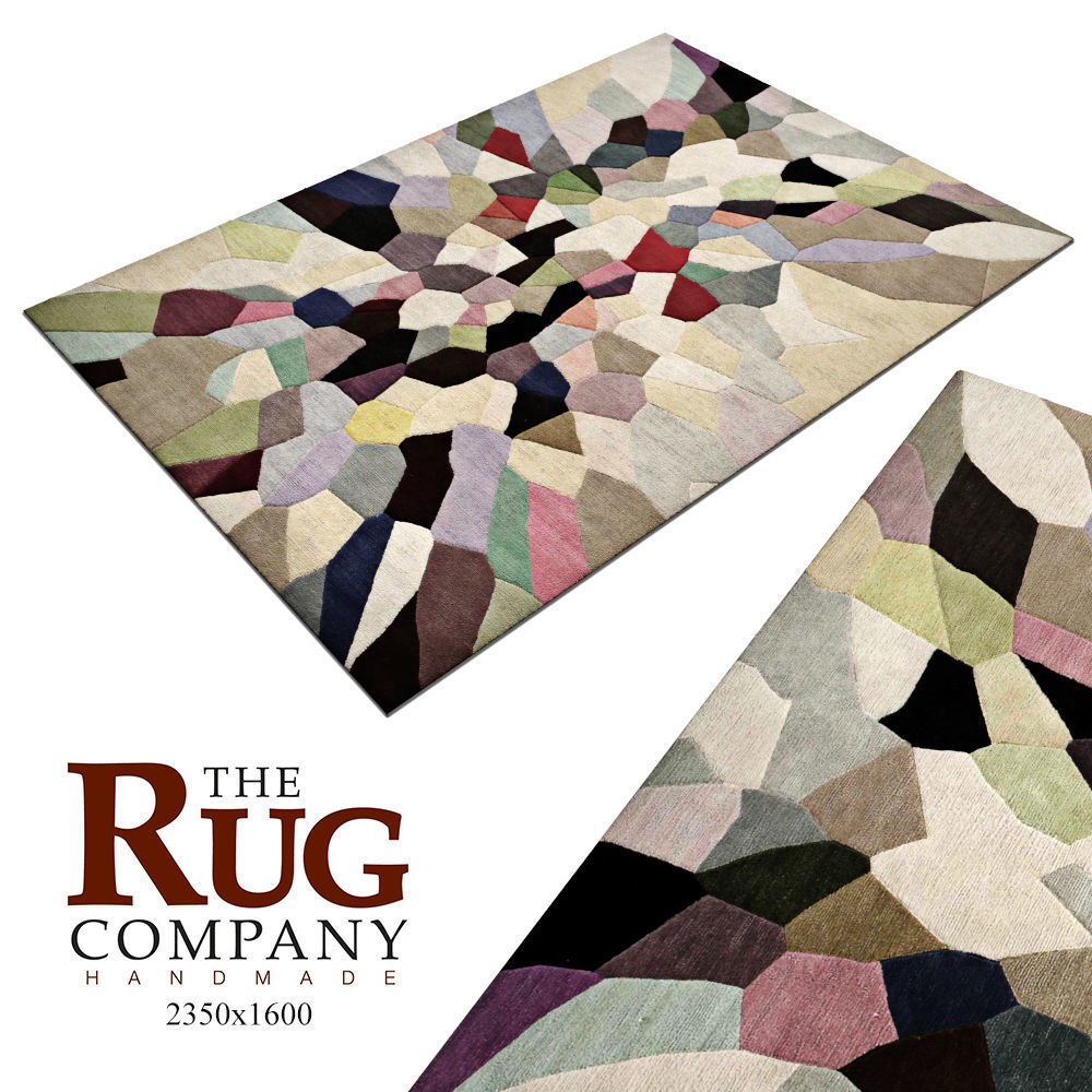 Carpet fiona-curran-pallette-rug 3D model_1