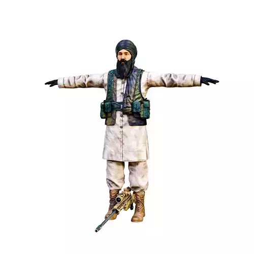 Afghan military soldiers