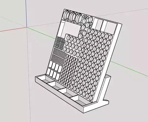 Organizador Universal de Pilas - Universal Battery Organizer 