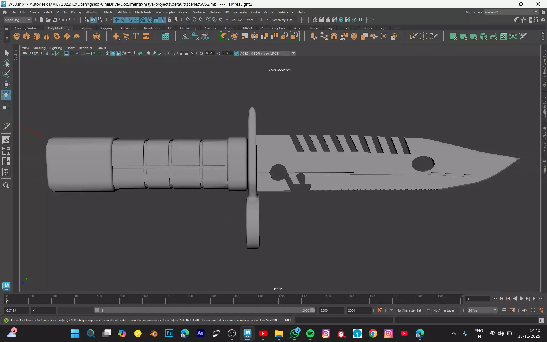 DAGGER-INTERSTELLAR ICICILE Low-poly 3D model_6