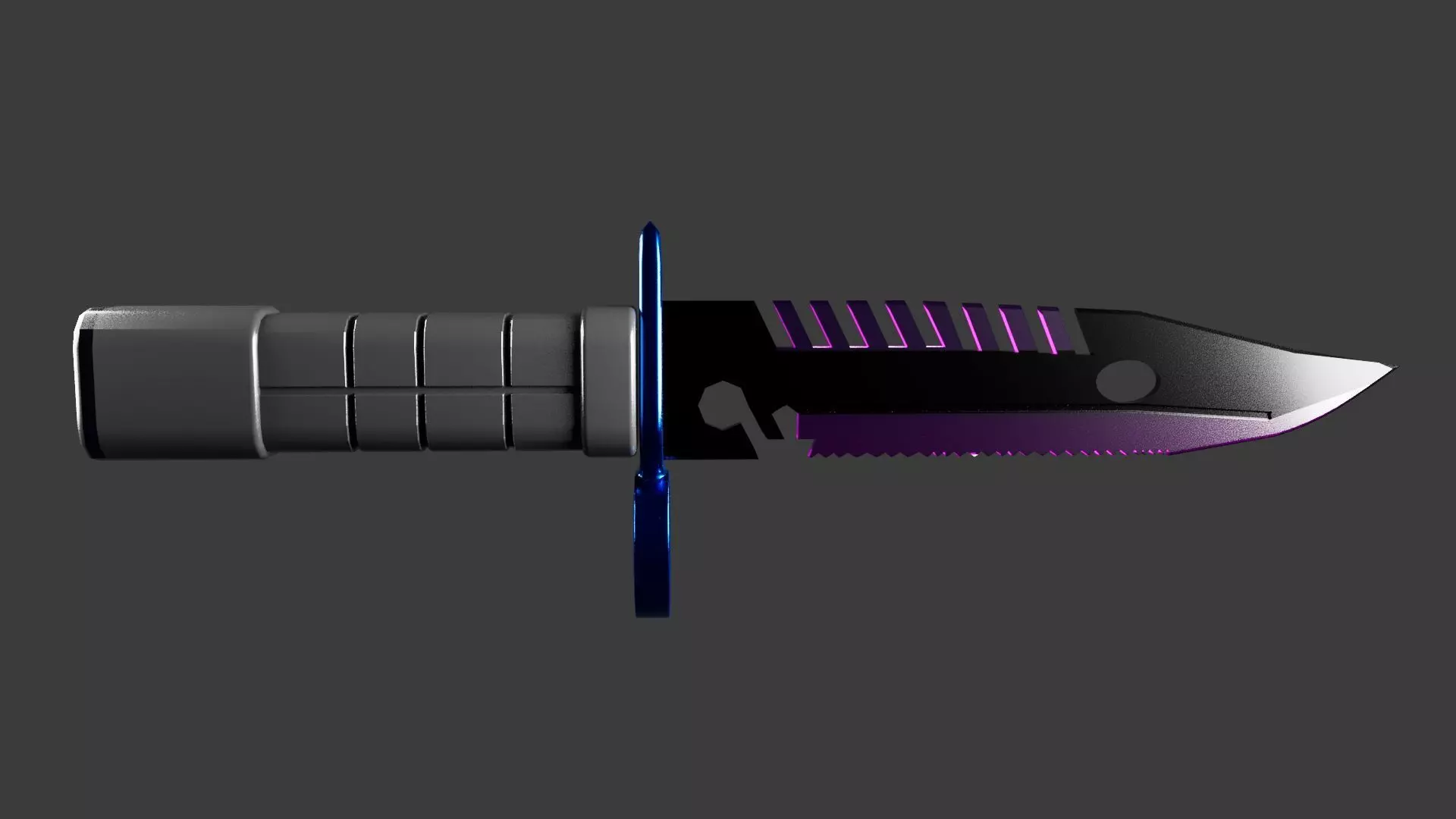 DAGGER-INTERSTELLAR ICICILE Low-poly 3D model_0