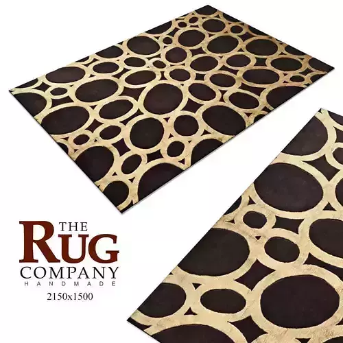Carpet david-rockwell-gold-rings-rug