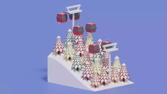 Winter Hill Forest Cable Car