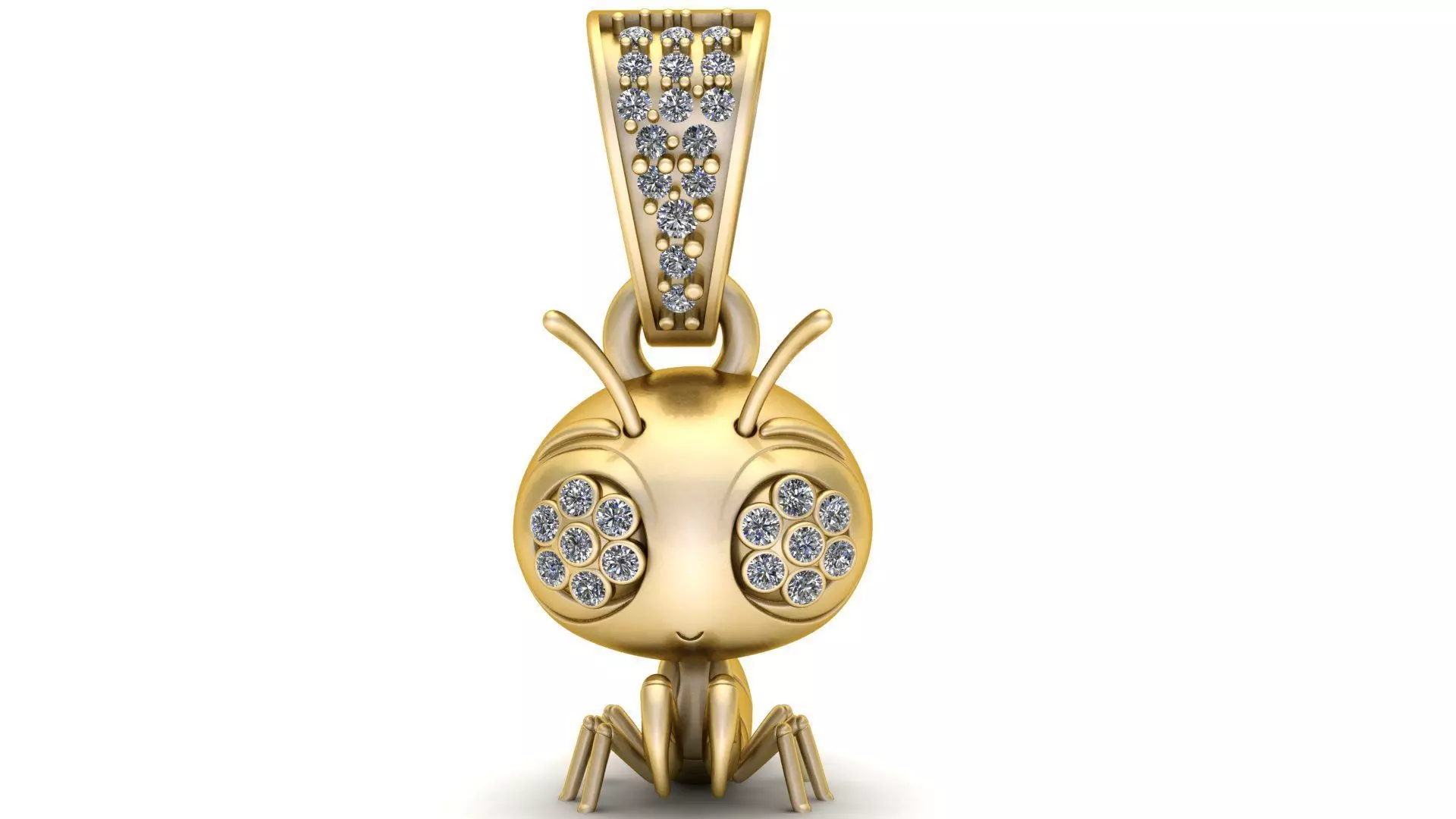 Insect Pendant 3D Printable Model 3D print model