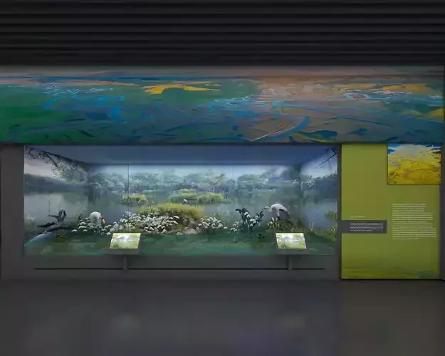 Natural Museum Low-poly 3D model