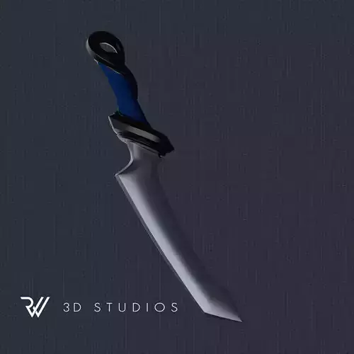MK11 Sub-Zero Kunai V3 - STL File