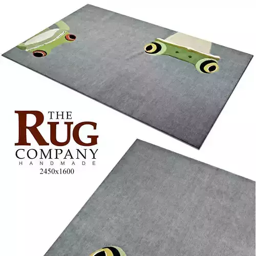 Carpet frog-rug large