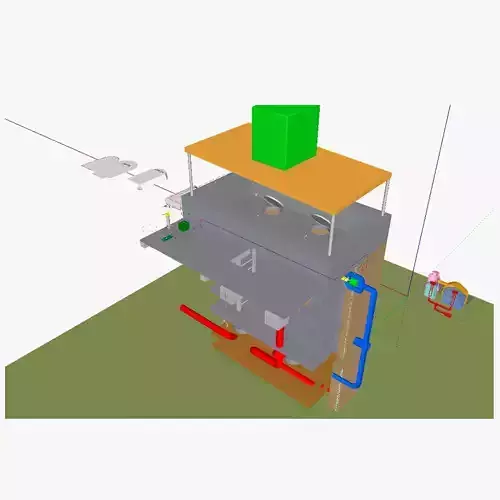 Watchtower sleeping room T1